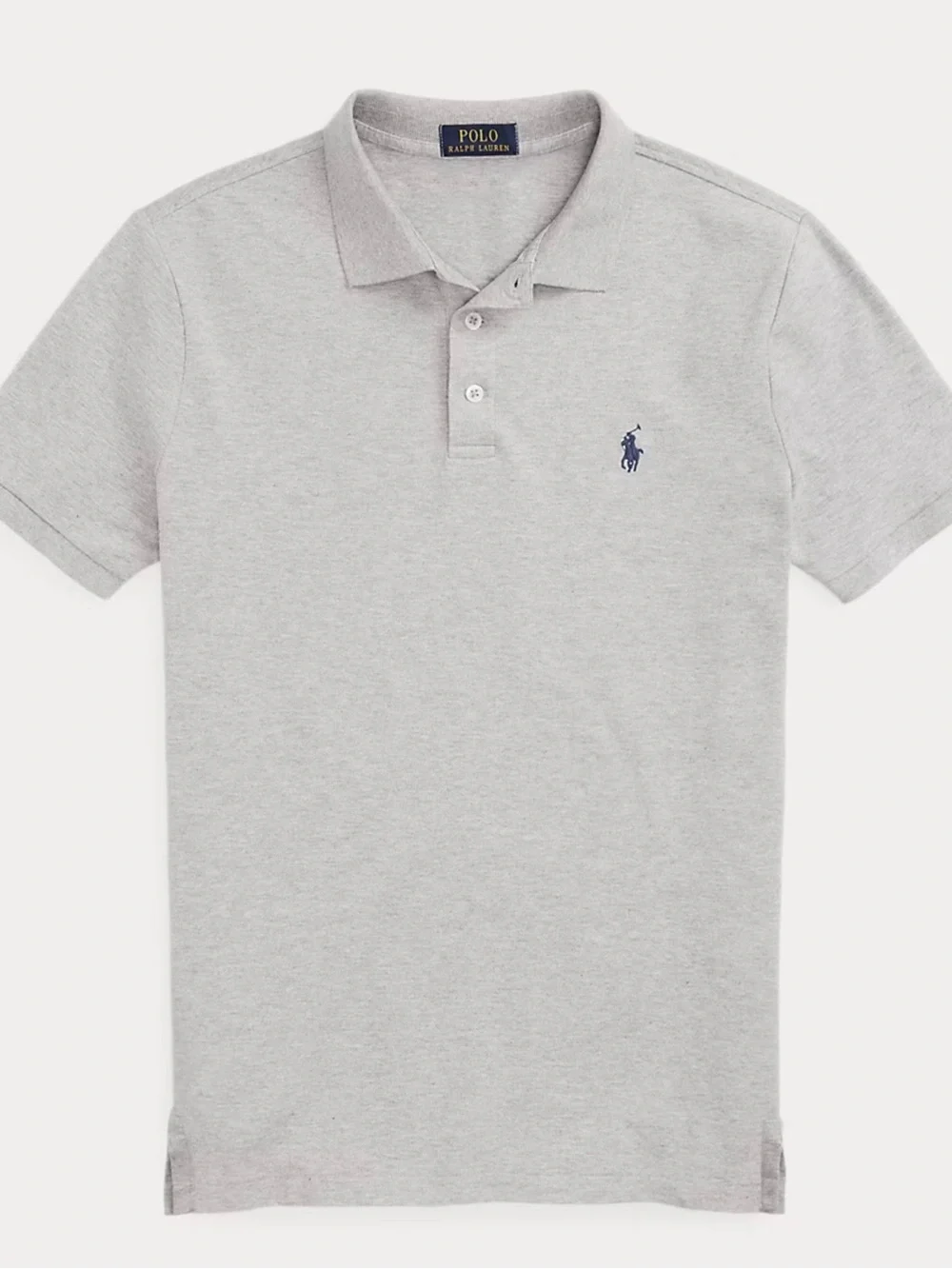 Ralph Loren Custom Slim Fit Stretch Mesh Polo Shirt M
